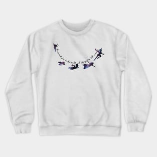 The Second Star to the Right Crewneck Sweatshirt